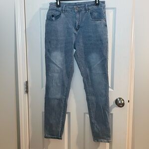 YoungLA Light Blue Straight Jeans 32 x 32